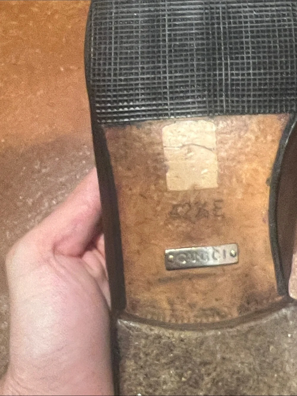 Gucci Brown Suede Horsebit Loafers